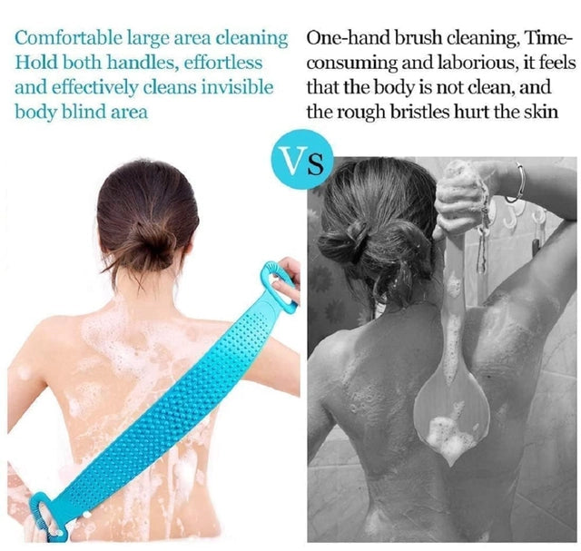 Silicone Bath Scrubber Double Side (Pack of 1)